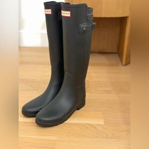 Hunter Black Rain Boots